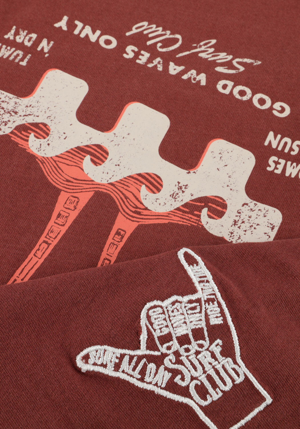 Bruine TUMBLE 'N DRY T-shirt PORT DOUGLAS - large