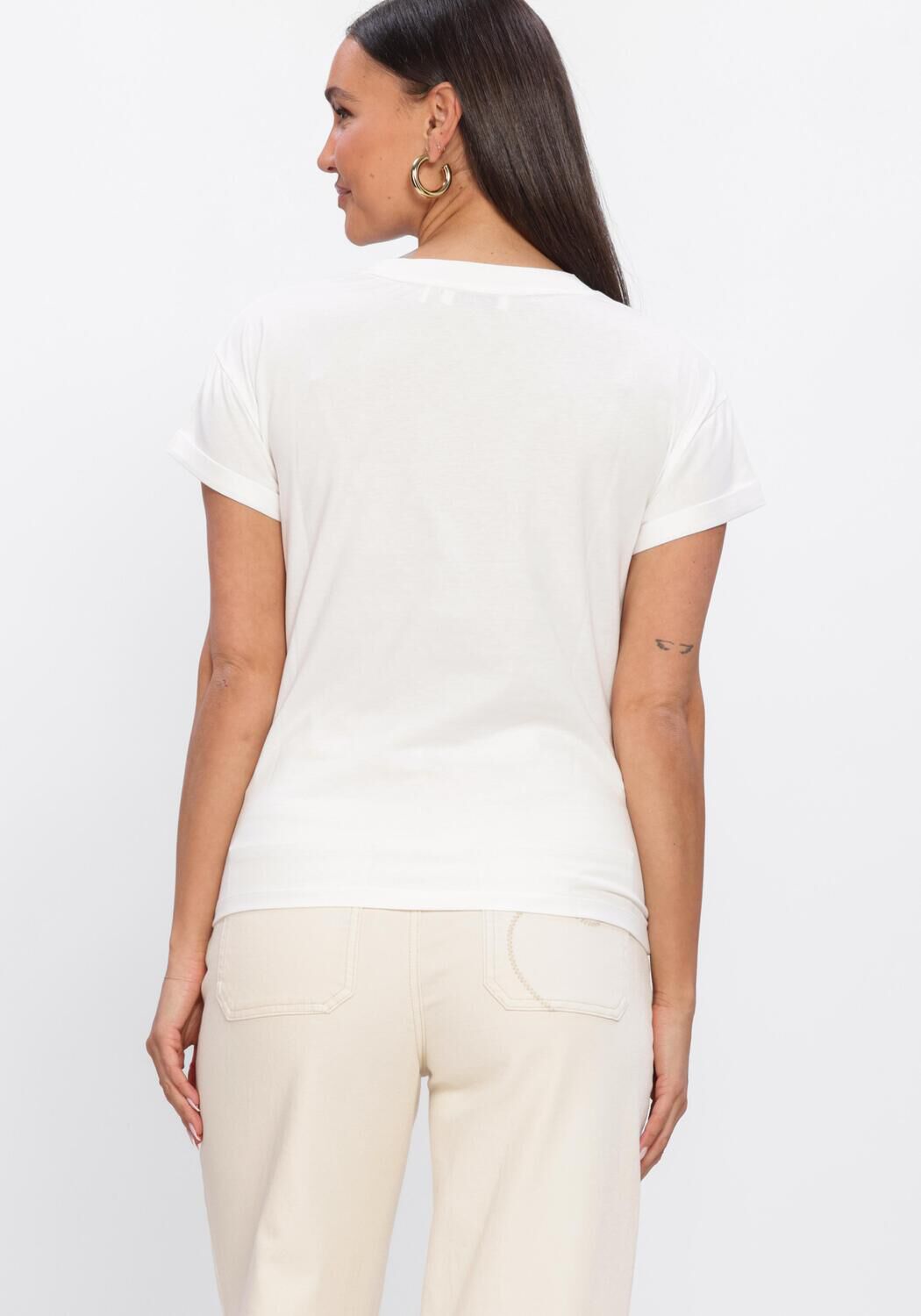 Witte NUKUS Top ROWENA SHIRT - large