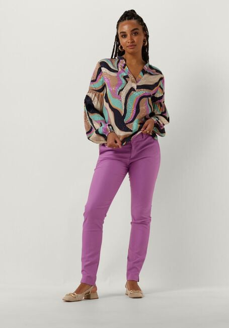 Paarse MOS MOSH Blouses NENA ONDA BLOUSE - large