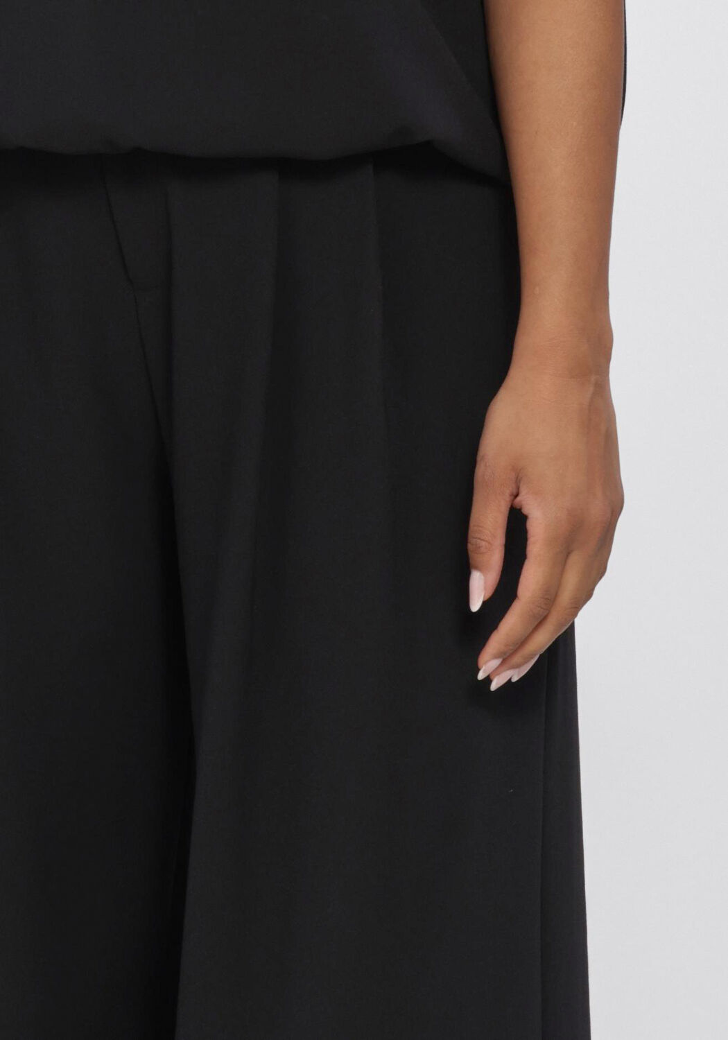 Zwarte ELEH Wijde broek EFW260271 - large