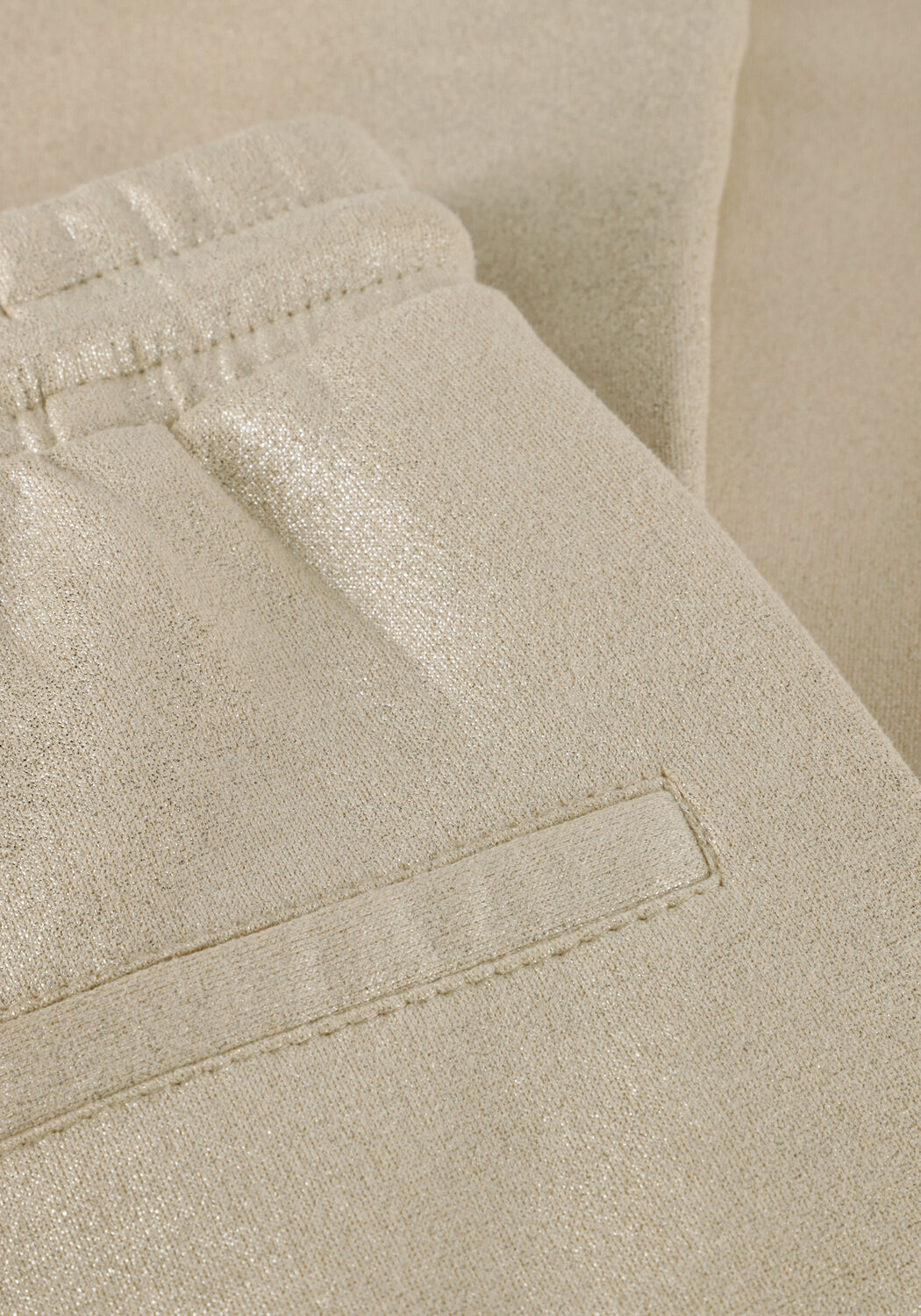 Zand NONO Flared broek SOY FLARED COATED PANTS - large