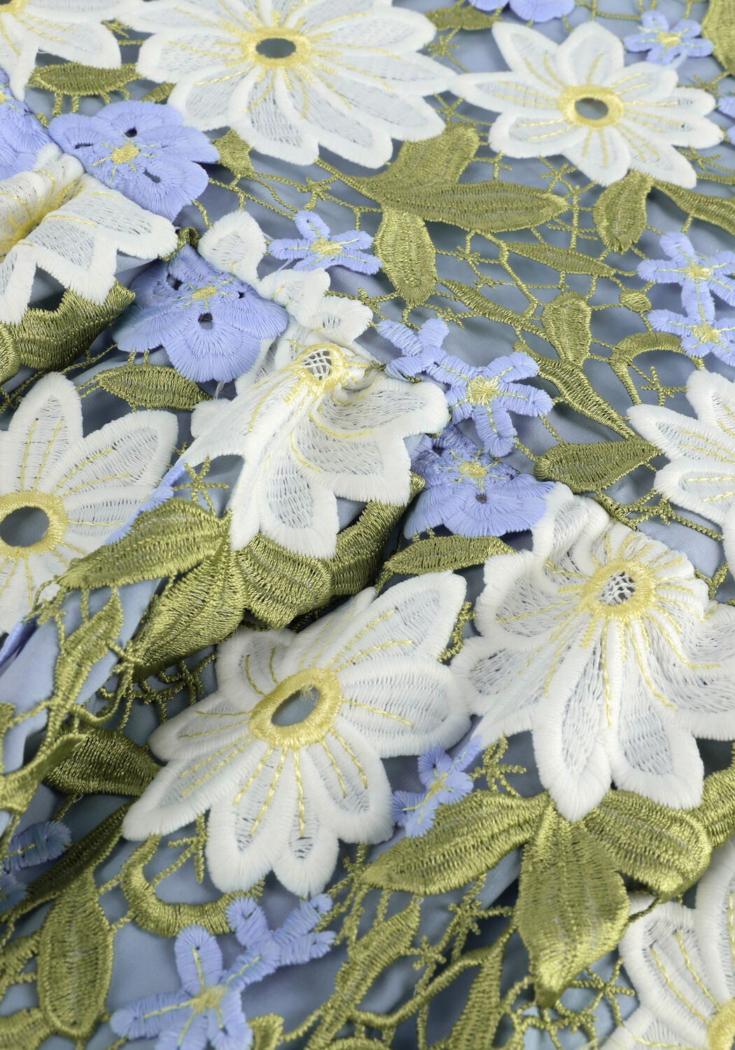 Lichtblauwe Y.A.S. Mini jurk YASSUN 3/4 SHORT DRESS - large