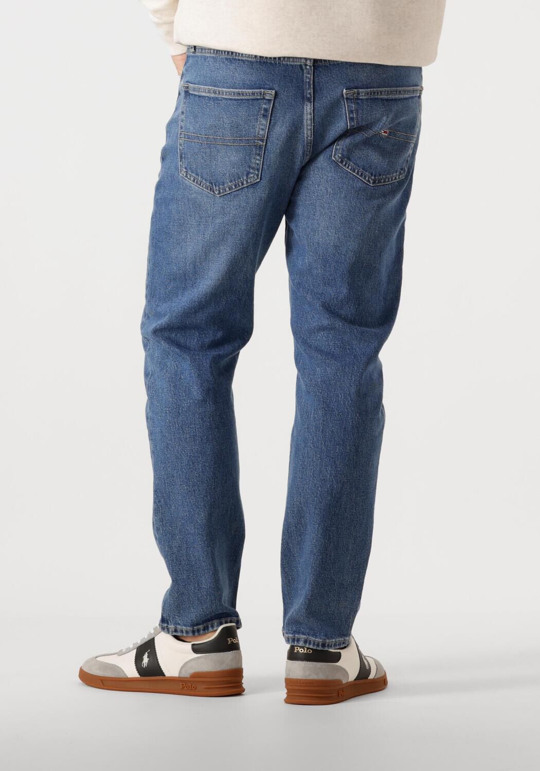 TOMMY JEANS Heren Jeans Dad Jeans Rglr Tprd Cho130 Blauw