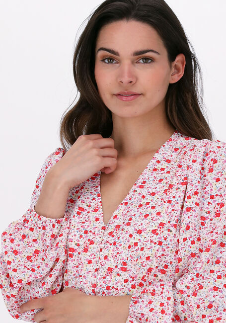 Rode NEO NOIR Midi jurk TIMMA SWEET FLORAL DRESS - large