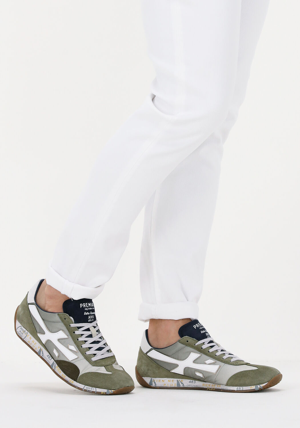 Groene PREMIATA Lage sneakers JACKY X - large