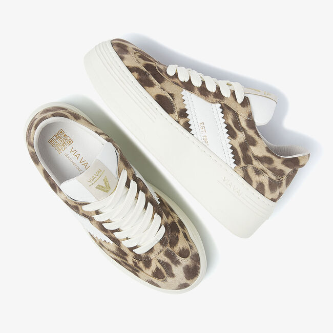 Bruine VIA VAI Sneakers ISA ROMI - large