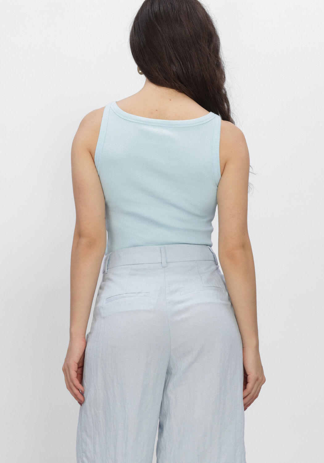 Blauwe MSCH COPENHAGEN Top MSCHGUBBE RASMIA SL TOP - large