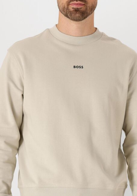 Beige BOSS ORANGE Sweater WESMALLCREW 10244192 01 - large