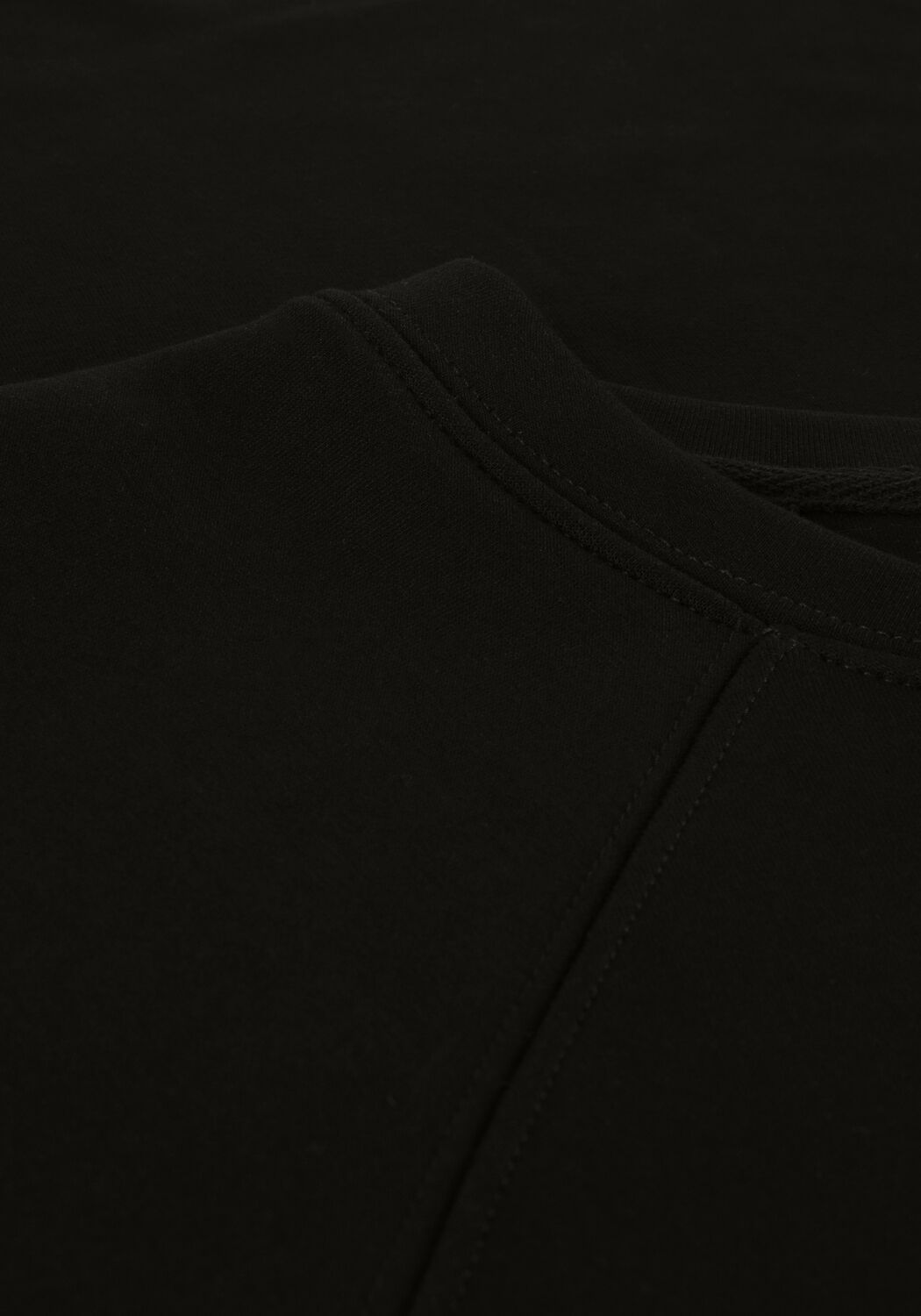 Zwarte MSCH COPENHAGEN Midi jurk MSCHPETUA LMA Q 3/4 SWEAT DRESS - large