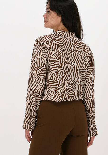 Beige MODSTRÖM Blouses NATION PRINT SHIRT - large