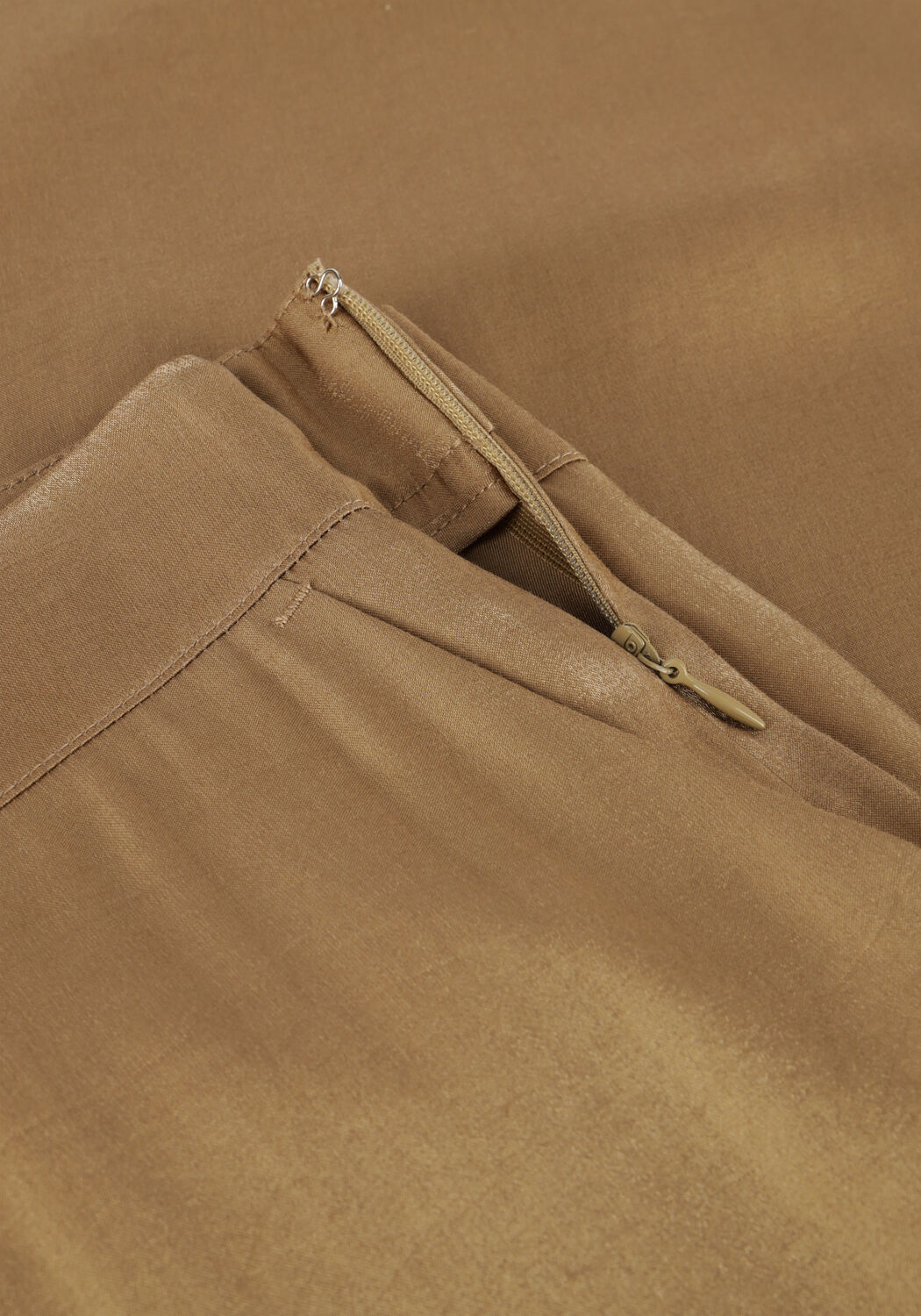 Groene AAIKO Wijde broek SEARLE SHIMMERY VIS 355 - large