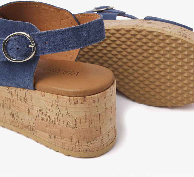 Blauwe VIA VAI Sandalen met hak SISSEL RAISE - large