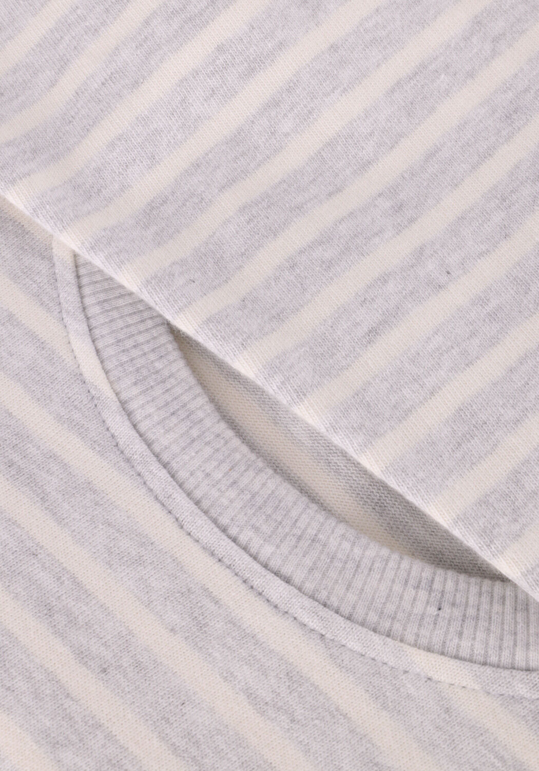 Grijze PENN & INK Tops & T-shirts 516 SWEATER STRIPE - large