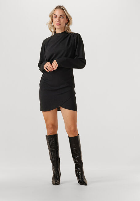 Zwarte REFINED DEPARTMENT Mini jurk MITZI - large