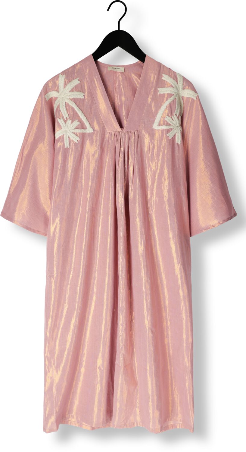 LOUIZON Dames Jurken Badmington Metallic