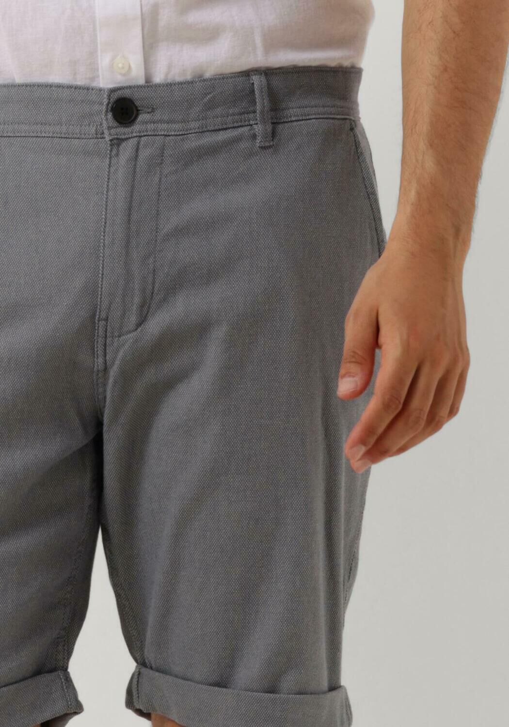 SELECTED HOMME Heren Broeken Slhslim-luton Flex Shorts Noos Lichtblauw