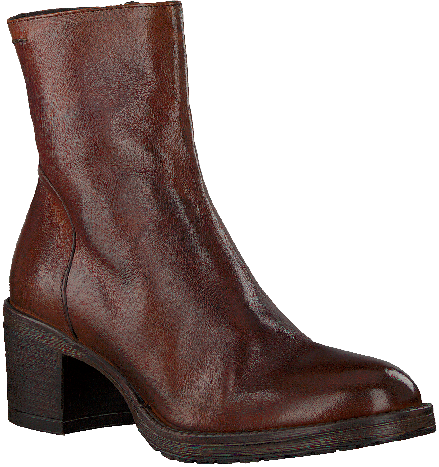 Bruine WALK IN THE PARK Enkellaarsjes BL-7 | Omoda