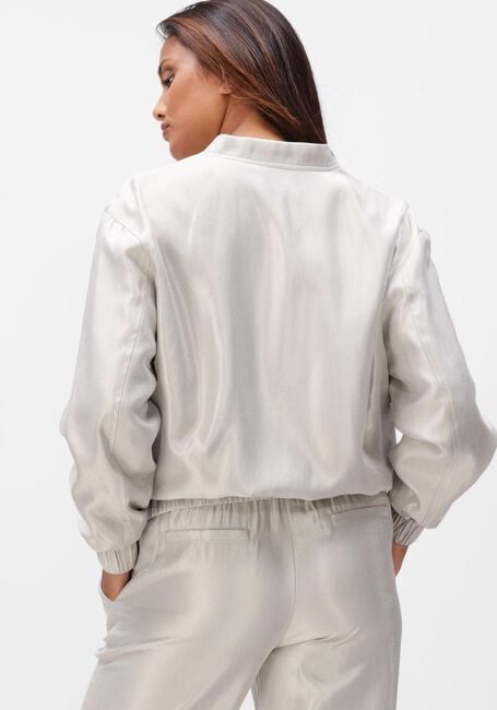 Zilveren AIMEE THE LABEL Jack JOY BOMBER JACKET - large