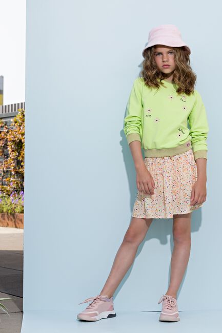 Groene NONO Sweater KAY ROUND NECK SWEATER - large