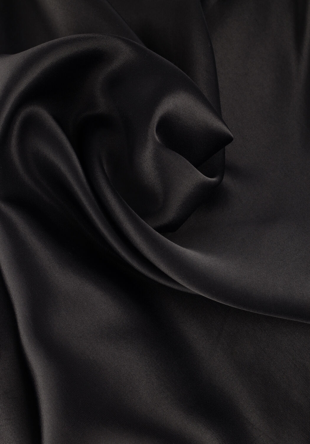 Zwarte POM AMSTERDAM Midirok SATIN BLACK - large