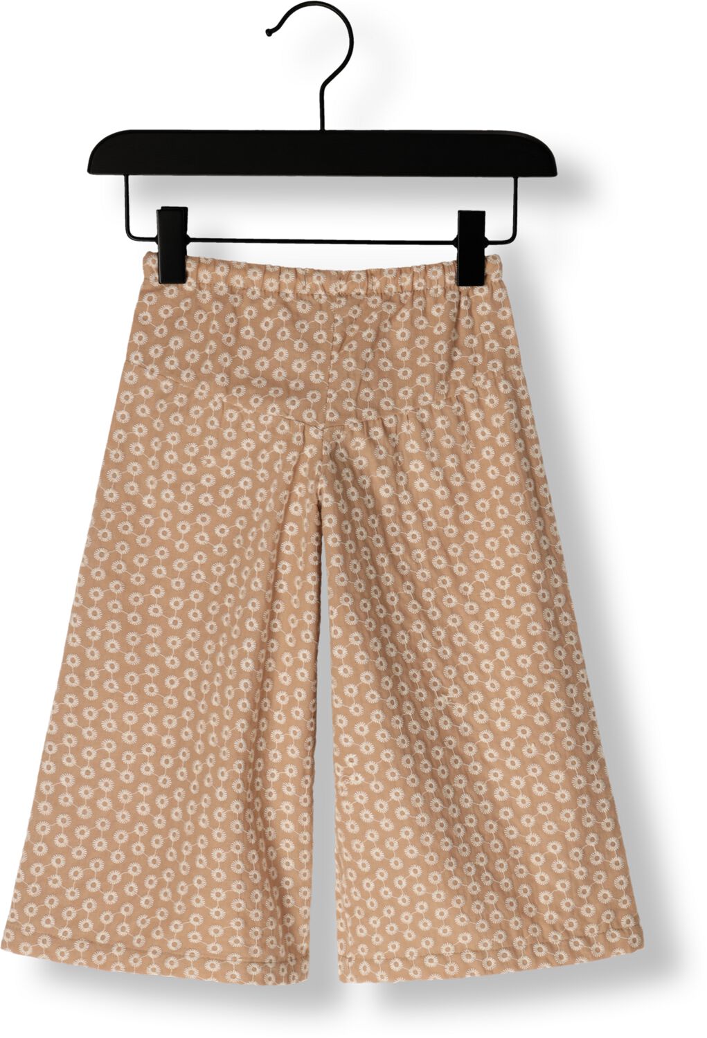 YOUR WISHES Meisjes Broeken Broderie Wide Leg Pants Beige