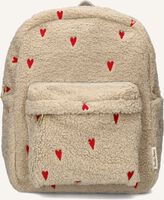 Beige STUDIO NOOS Rugtas TEDDY HEARTS MIDI BACKPACK Beige STUDIO NOOS Rugtas TEDDY HEARTS MIDI BACKPACK - medium