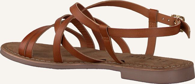 Cognac LAZAMANI Platte sandalen 75.511 Cognac LAZAMANI Platte sandalen 75.511 - large