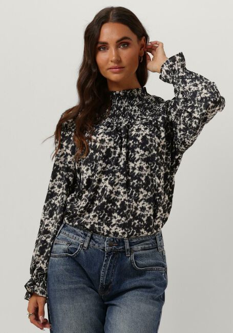 Zwarte CO'COUTURE Blouses BAILA SMOCK BLOUSE - large