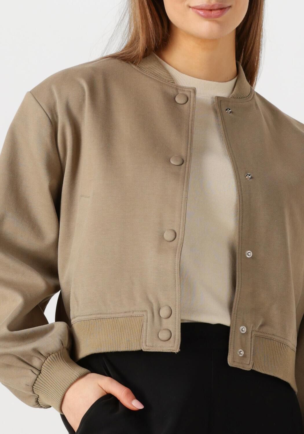 NOTRE-V Dames Jassen Nv-fynn Beige