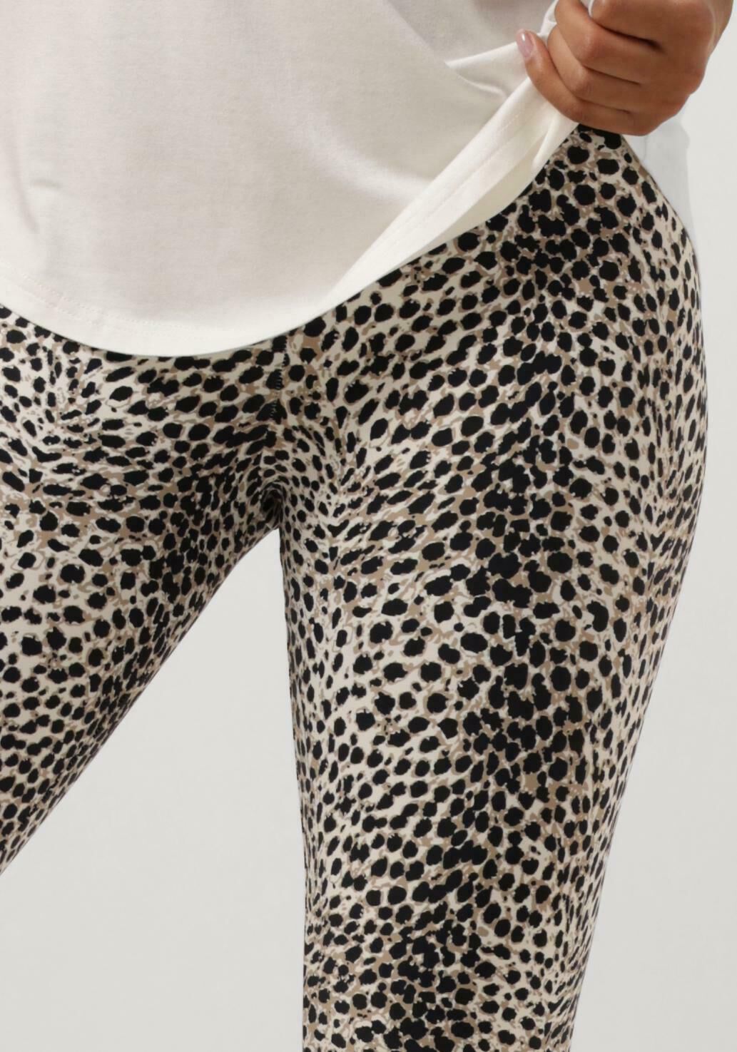 DEBLON SPORTS Dames Broeken Classic Leggings High Waistband Leopard