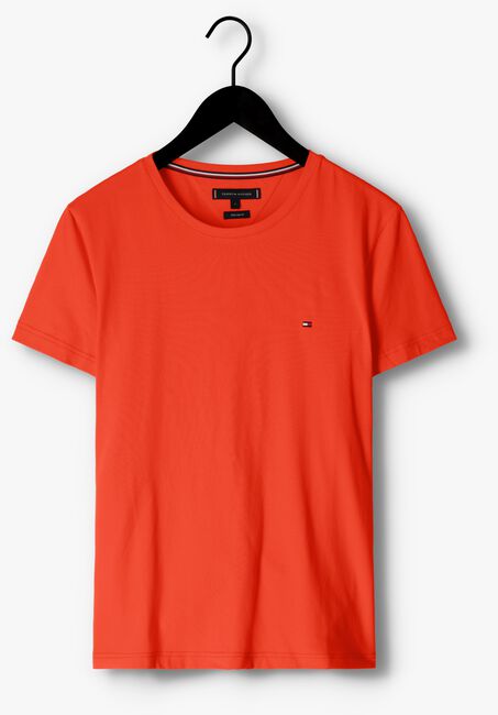 Oranje TOMMY HILFIGER T-shirt STRETCH EXTRA SLIM FIT TEE - large