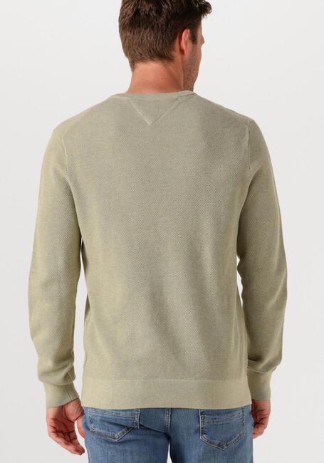 Groene TOMMY HILFIGER Trui ESSENTIAL STRUCTURE CREW NECK - large