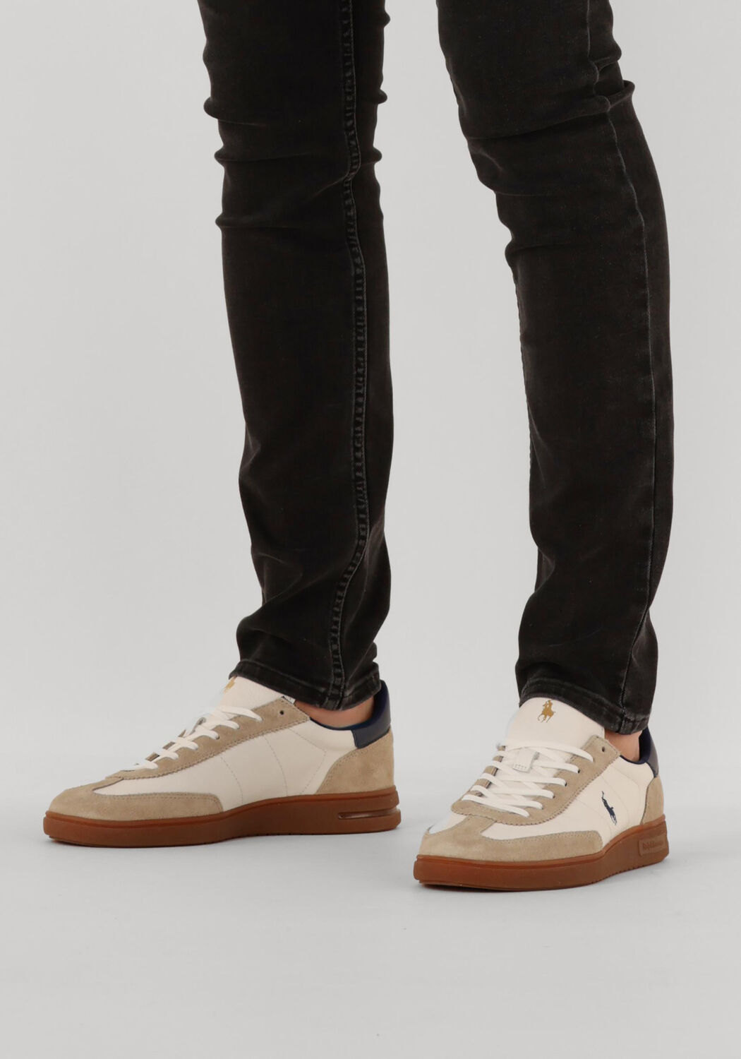 Beige POLO RALPH LAUREN Lage sneakers BEDFORD SNEAKERS LOW TOP LACE - large