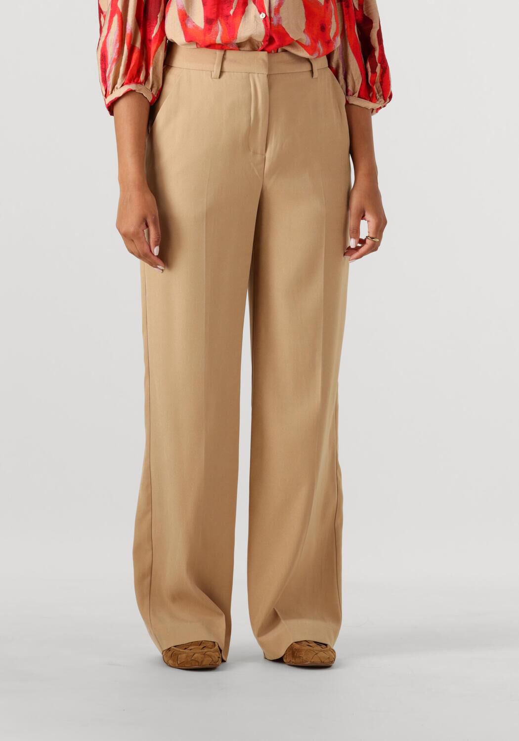 MINUS Dames Jeans Livina Straight Leg Pant Camel