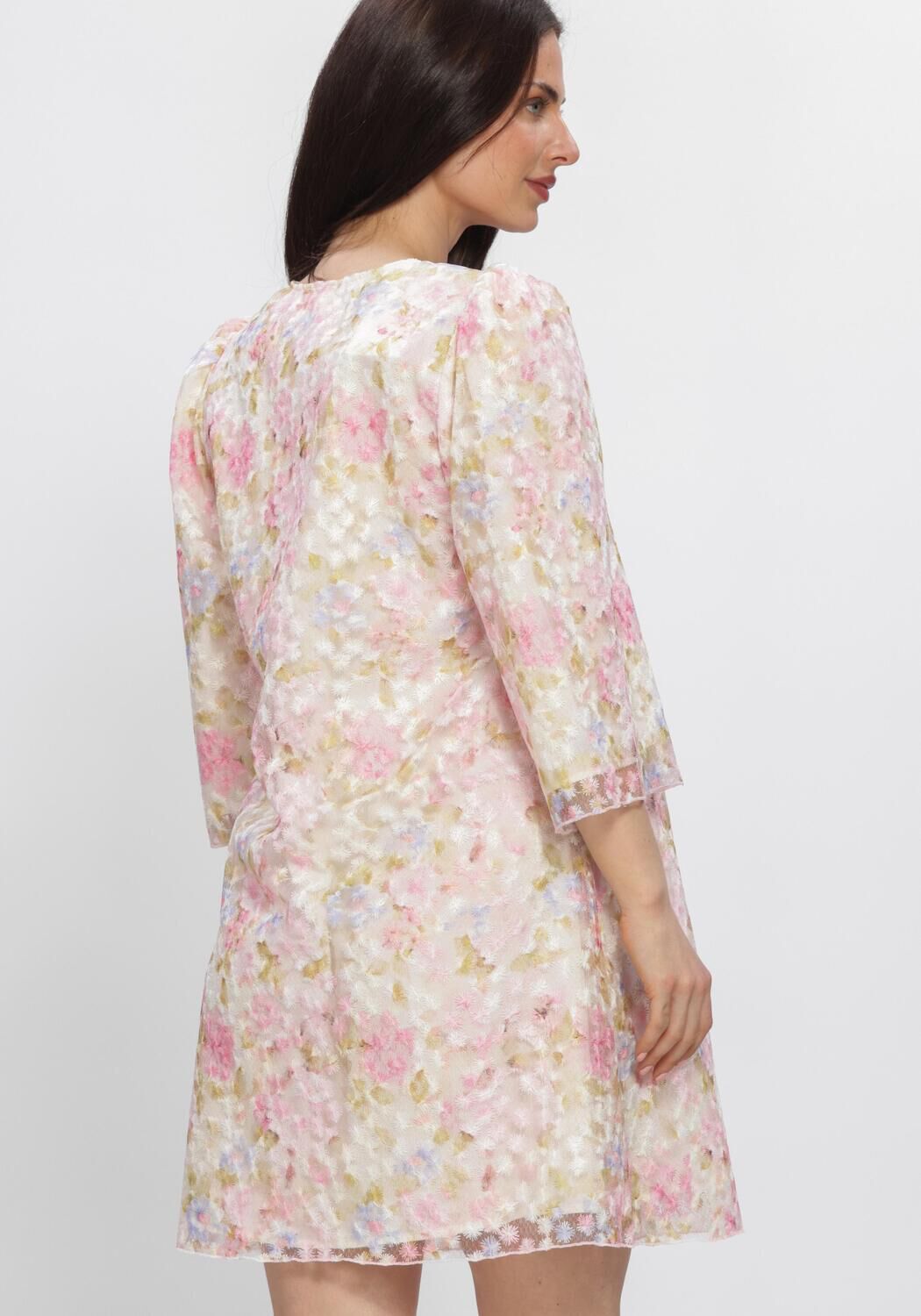 Roze Y.A.S. Jurken YASLEANNA 3/4 DRESS NEW S. - large