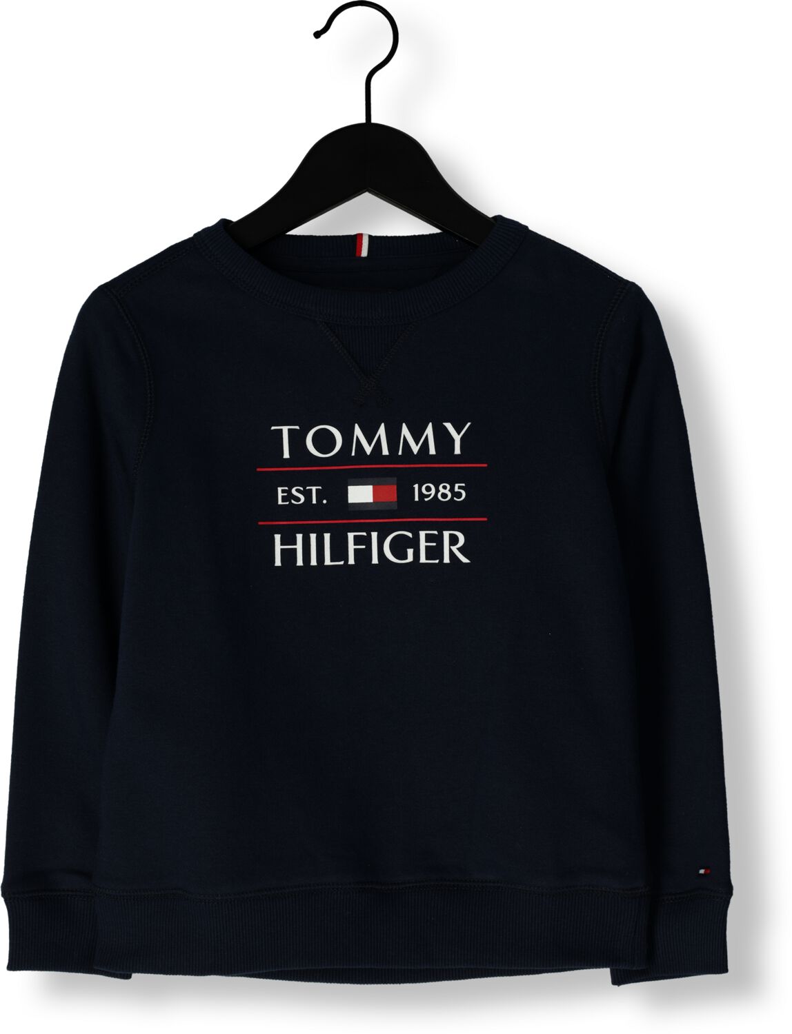TOMMY HILFIGER Jongens Truien & Vesten Tommy Flag Hilfiger Sweatshir Donkerblauw