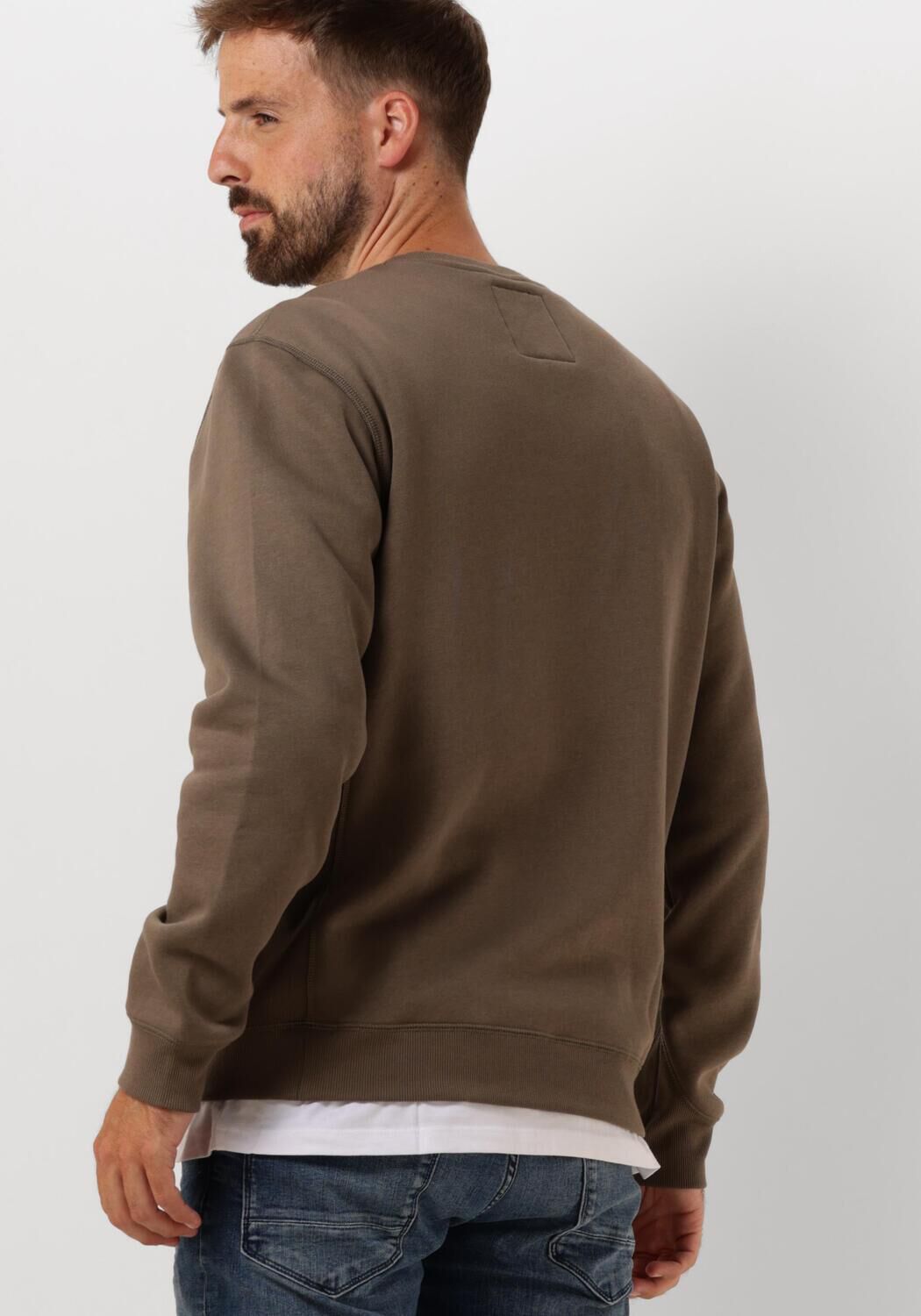 PURE PATH Heren Truien & Vesten Essential Logo Hoodie Donkerblauw