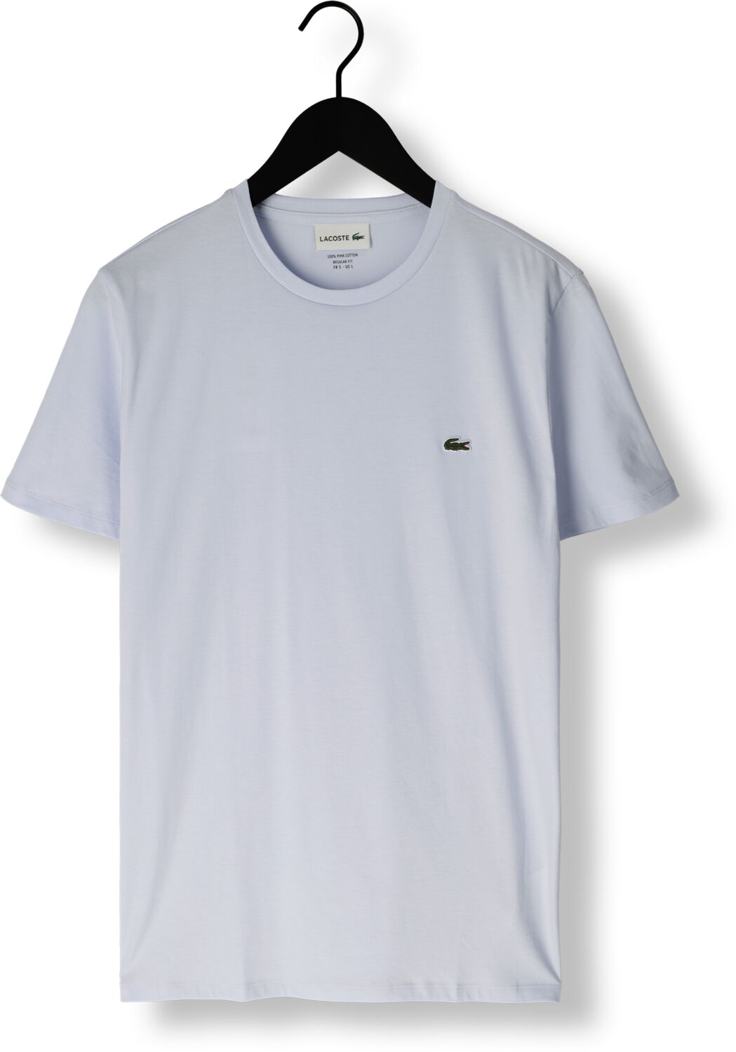 LACOSTE Heren Polo's & T-shirts 1ht1 Men's Tee-shirt Lichtblauw