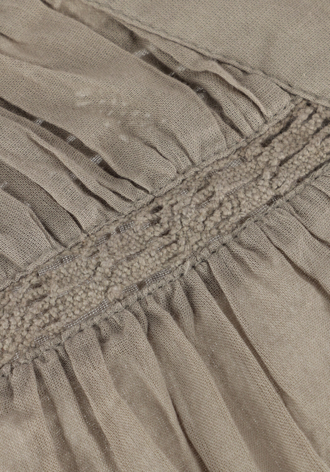 Taupe NEO NOIR Blouses LYLA S VOILE BLOUSE - large