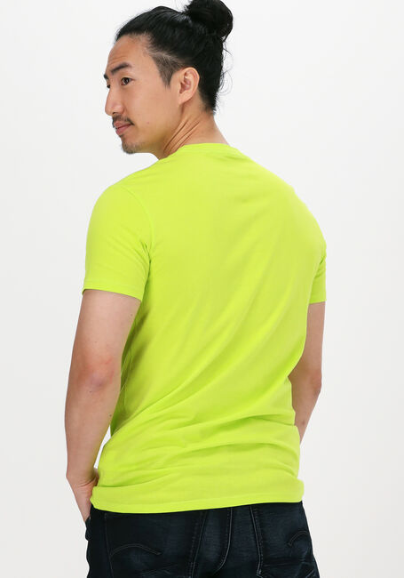 Gele CALVIN KLEIN T-shirt MIXED INSTIT TECHNIQUE TEE - large