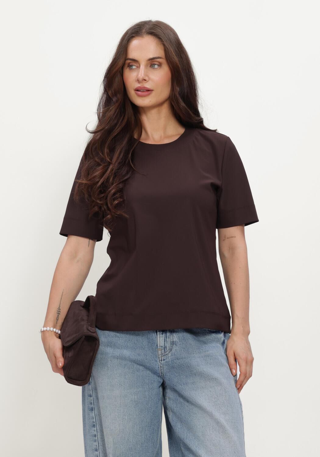 Bruine STUDIO ANNELOES Top Travel Tee - large