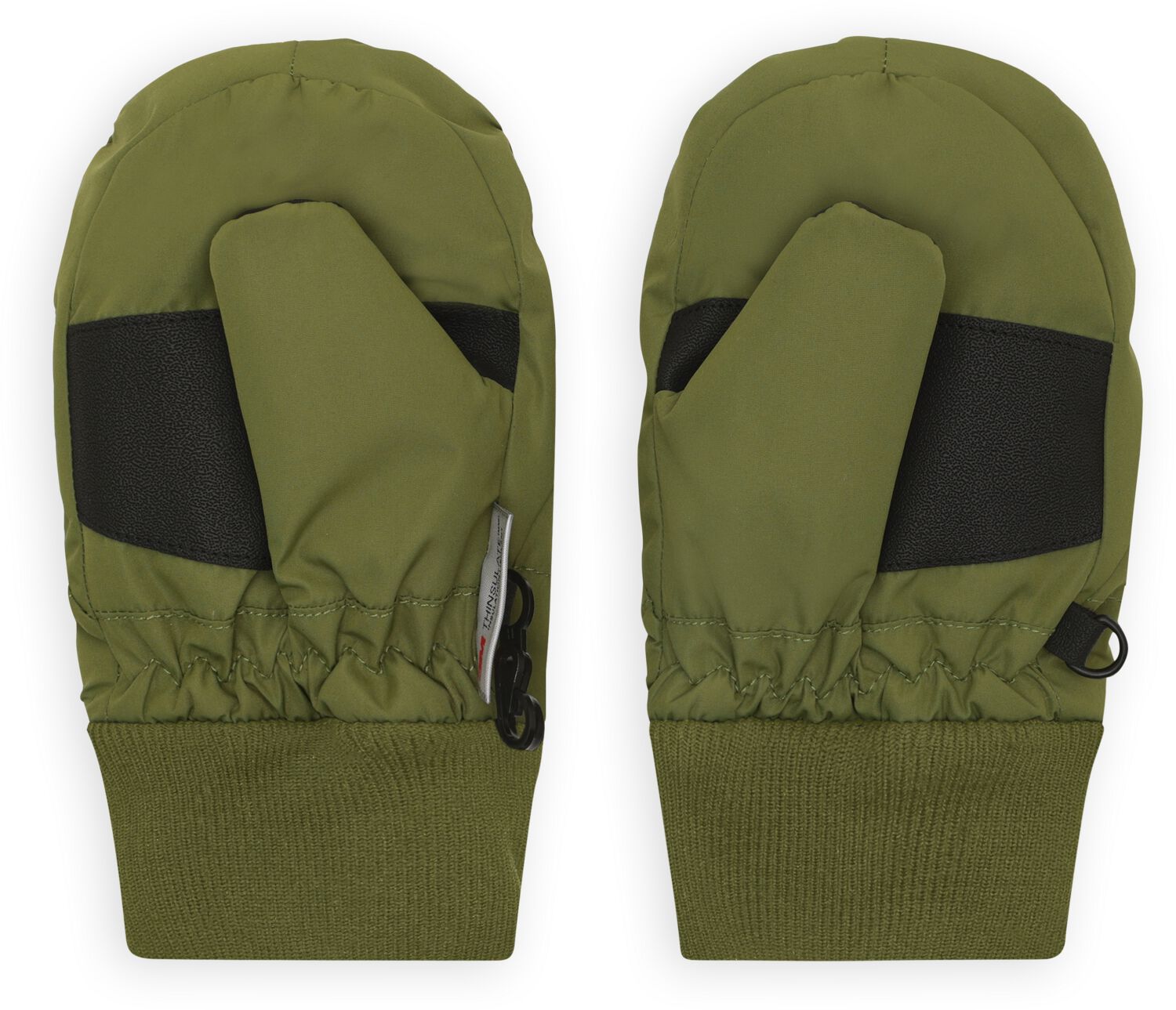 ENFANT Mittens Olijf-8Y