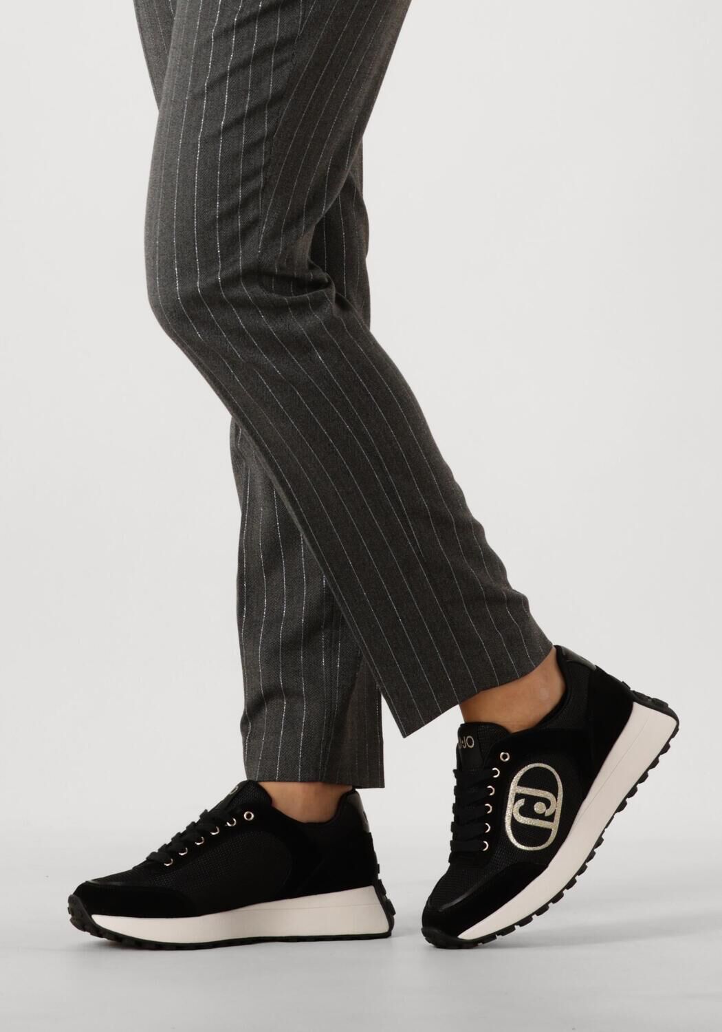 Zwarte LIU JO Lage sneakers LOLO 17 - large