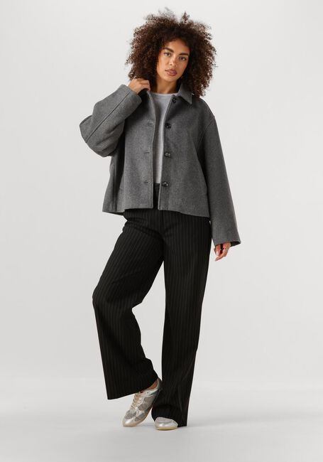 Grijze NEO NOIR Jack HAMRA WOOL JACKET - large