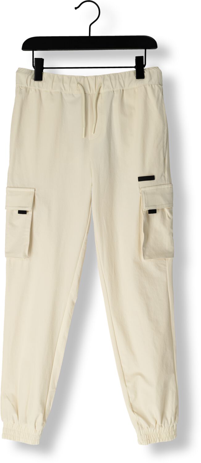 NIK & NIK Jongens Broeken Ryan Cargo Pants Gebroken Wit