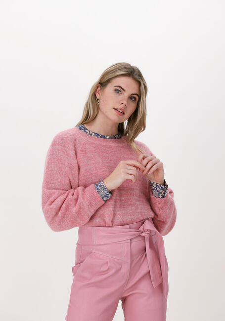 Roze BY-BAR Trui BODIE PULLOVER - large