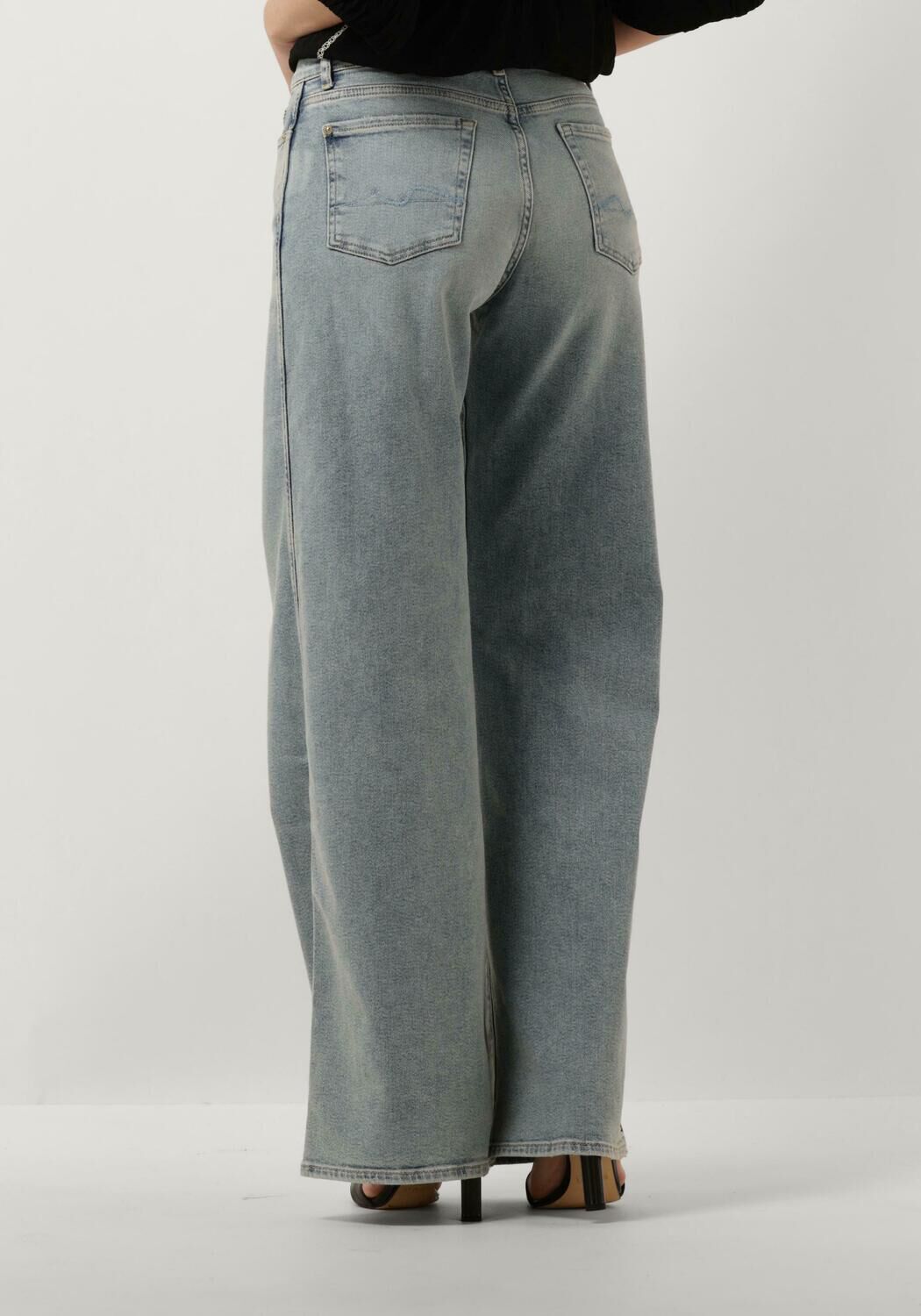 7 FOR ALL MANKIND Dames Jeans Lotta Luxe Vintgage Sunday Lichtblauw