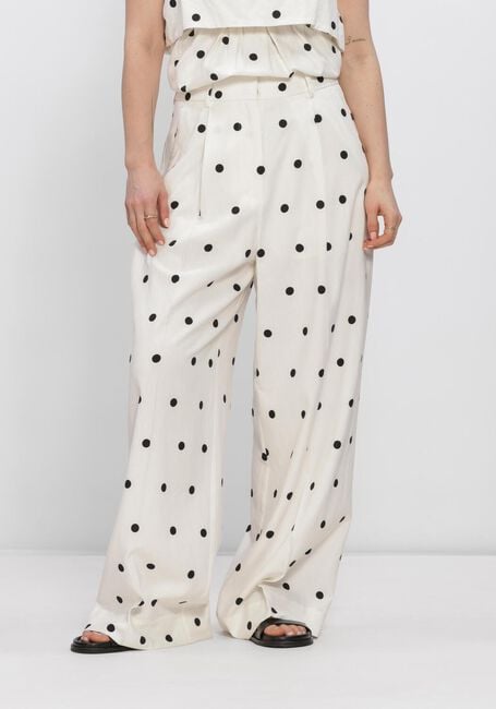 Witte SECOND FEMALE Broeken SALLIY TROUSERS - large