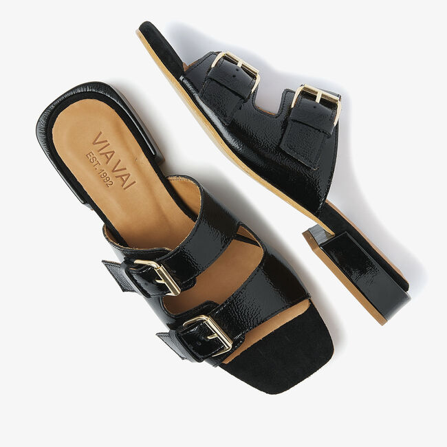 Zwarte VIA VAI Sandalen GIGI LENA - large