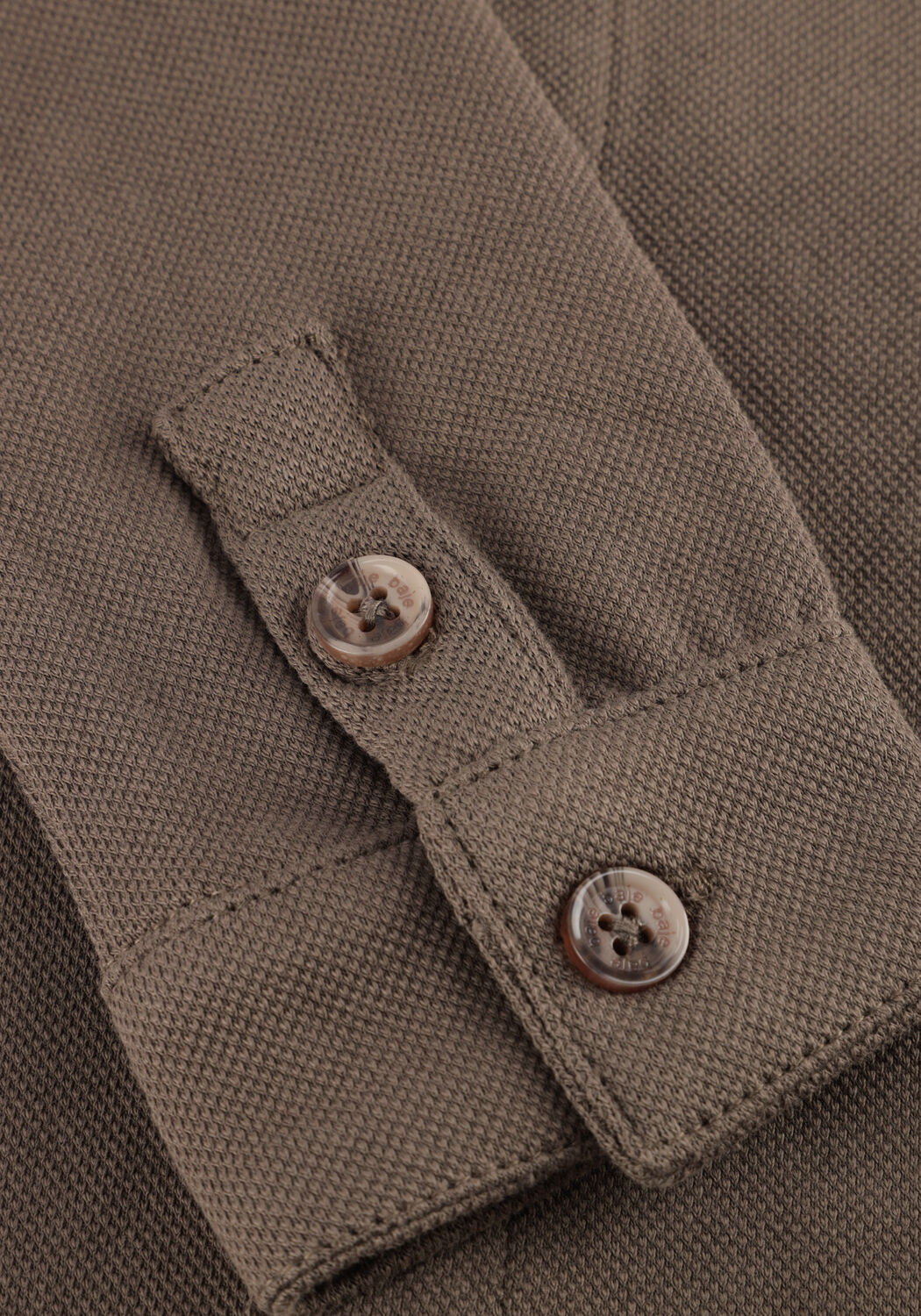 Taupe BAJE STUDIO Casual overhemd WISLEY - large